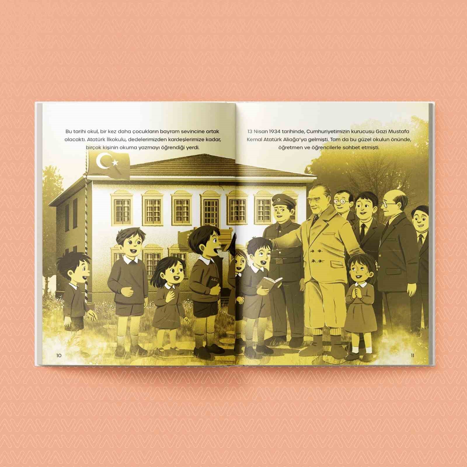 Aliağa Belediyesinden çocuklara 23 Nisan armağanı
