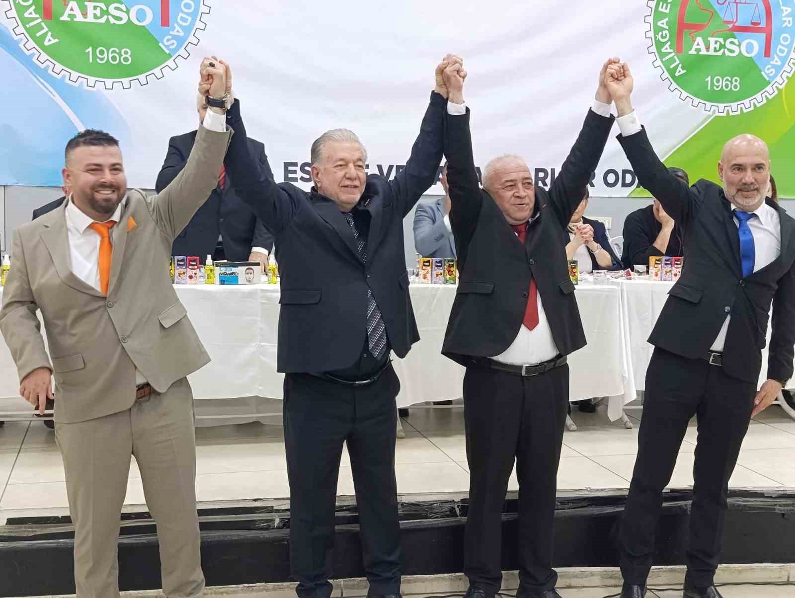 Aliağa Esnaf ve Sanatkârlar Odası’nın yeni başkanı İsa Özbek oldu
