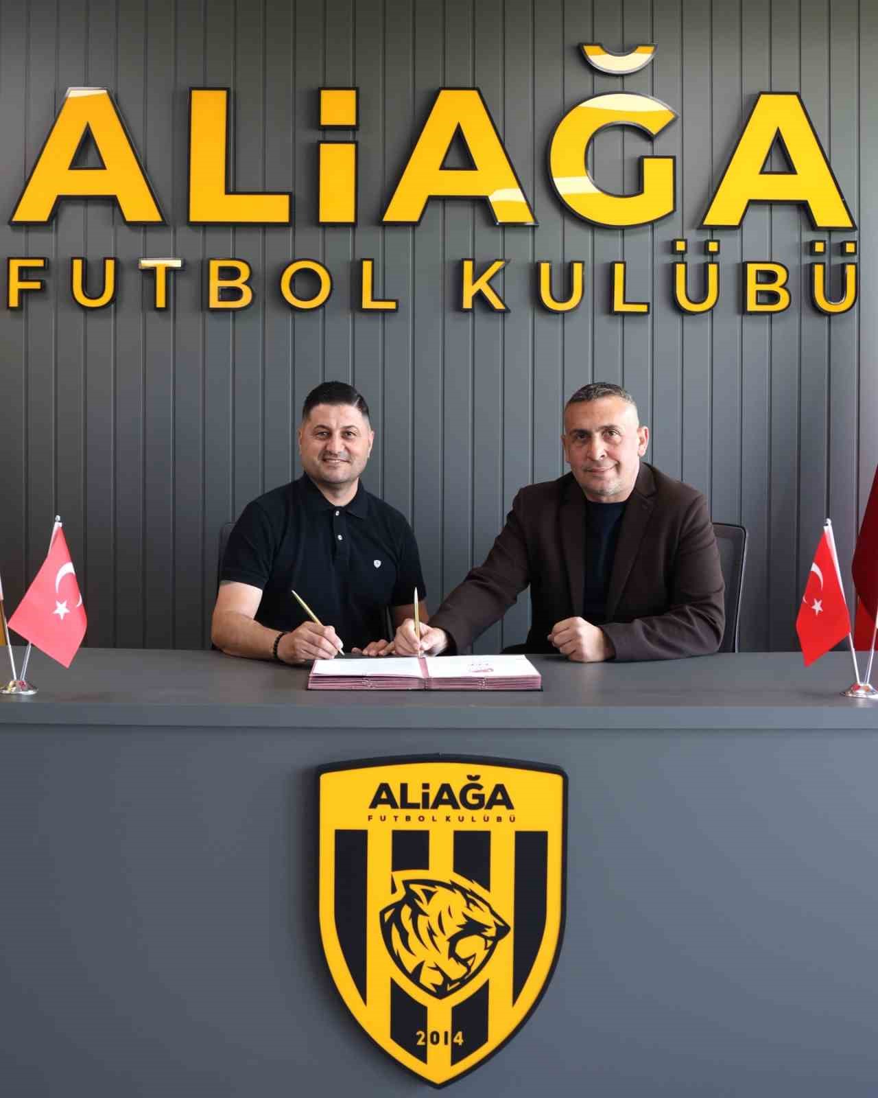Aliağa FK’da yeni teknik direktör Çağdaş Çavuş
