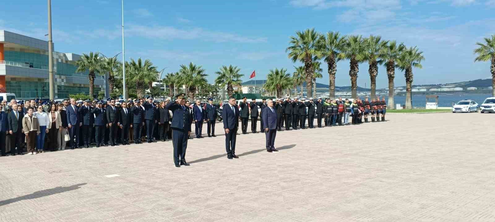 Aliağa’da Türk polis Teşkilatı’nın 181. Yılı kutlandı
