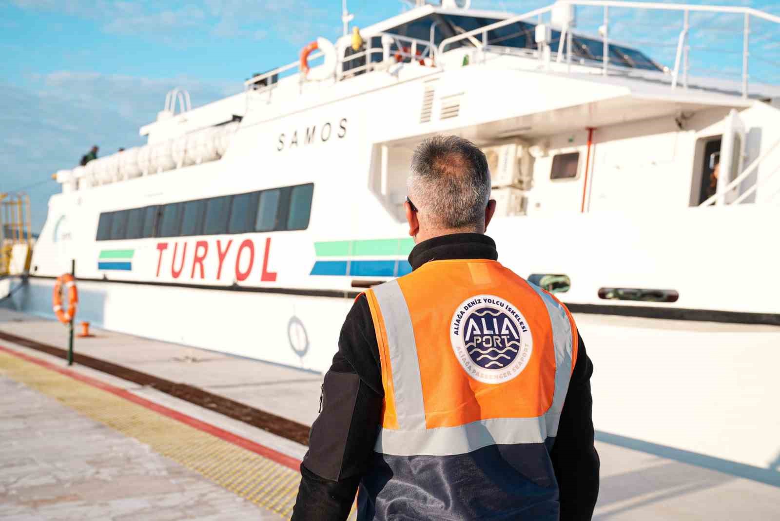 Aliağa’dan Midilli’ye düzenli seferler başladı
