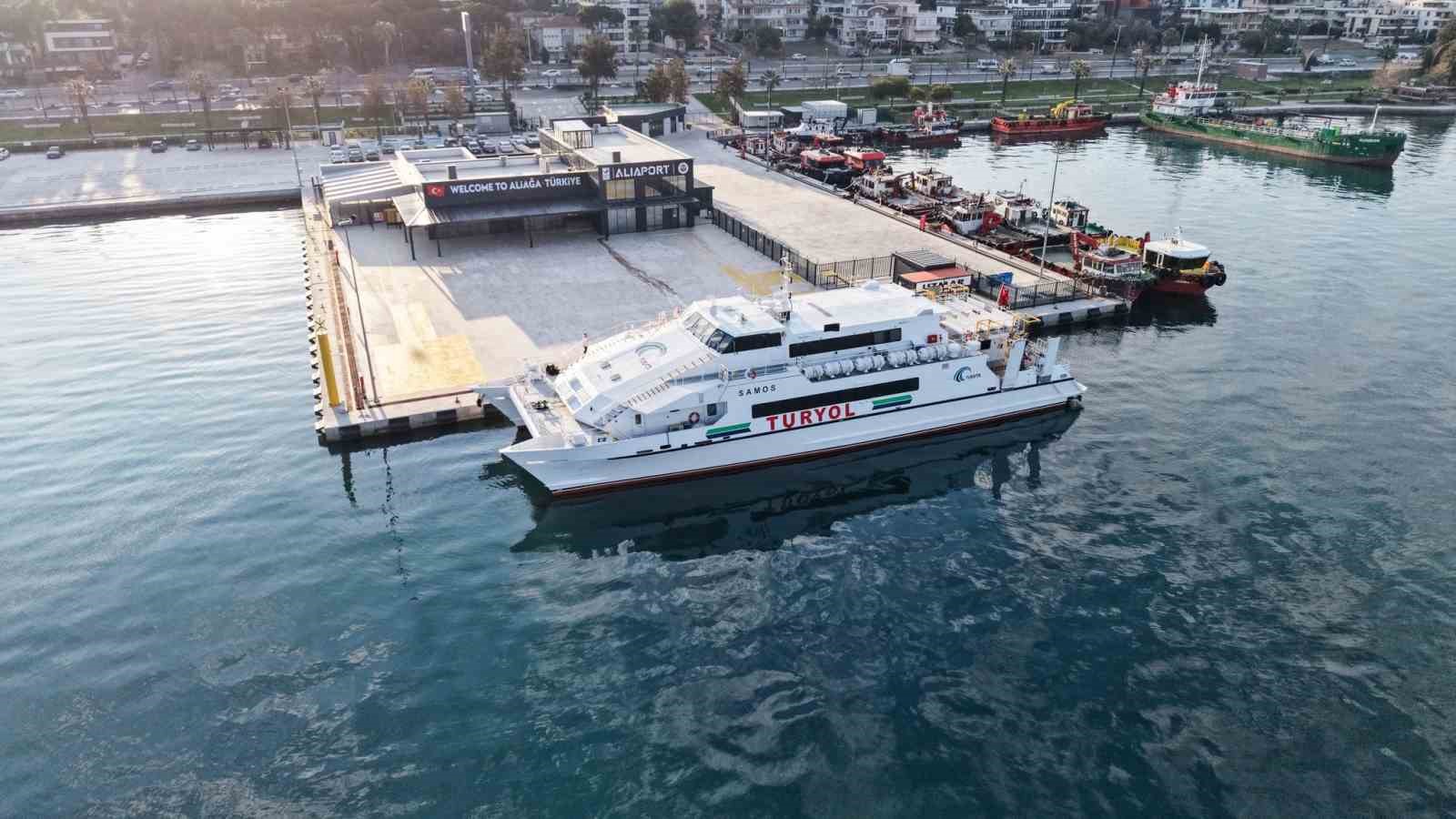 Aliağa’dan Midilli’ye düzenli seferler başladı
