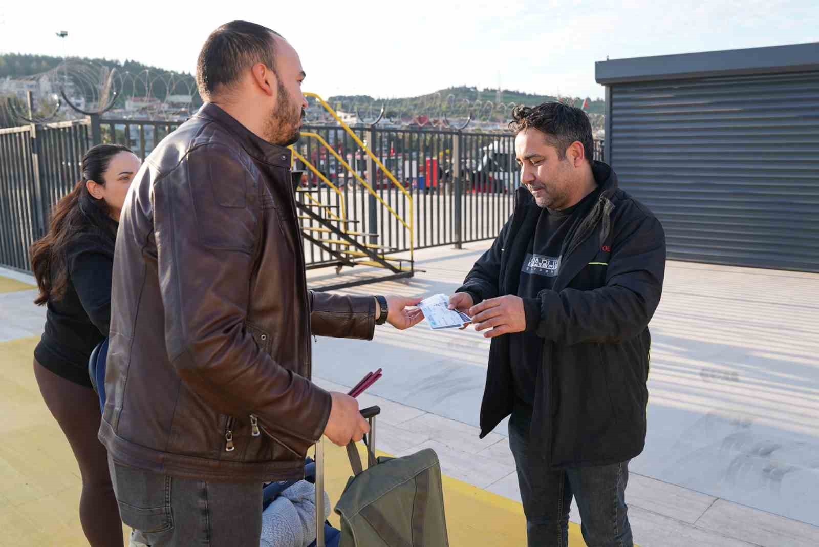 Aliağa’dan Midilli’ye düzenli seferler başladı
