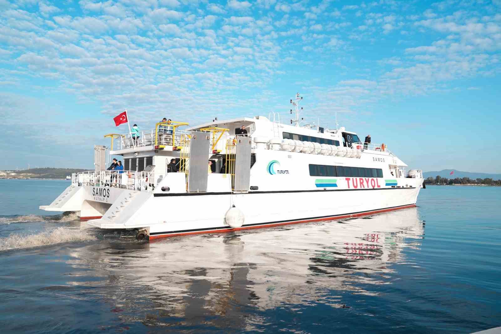 Aliağa’dan Midilli’ye düzenli seferler başladı
