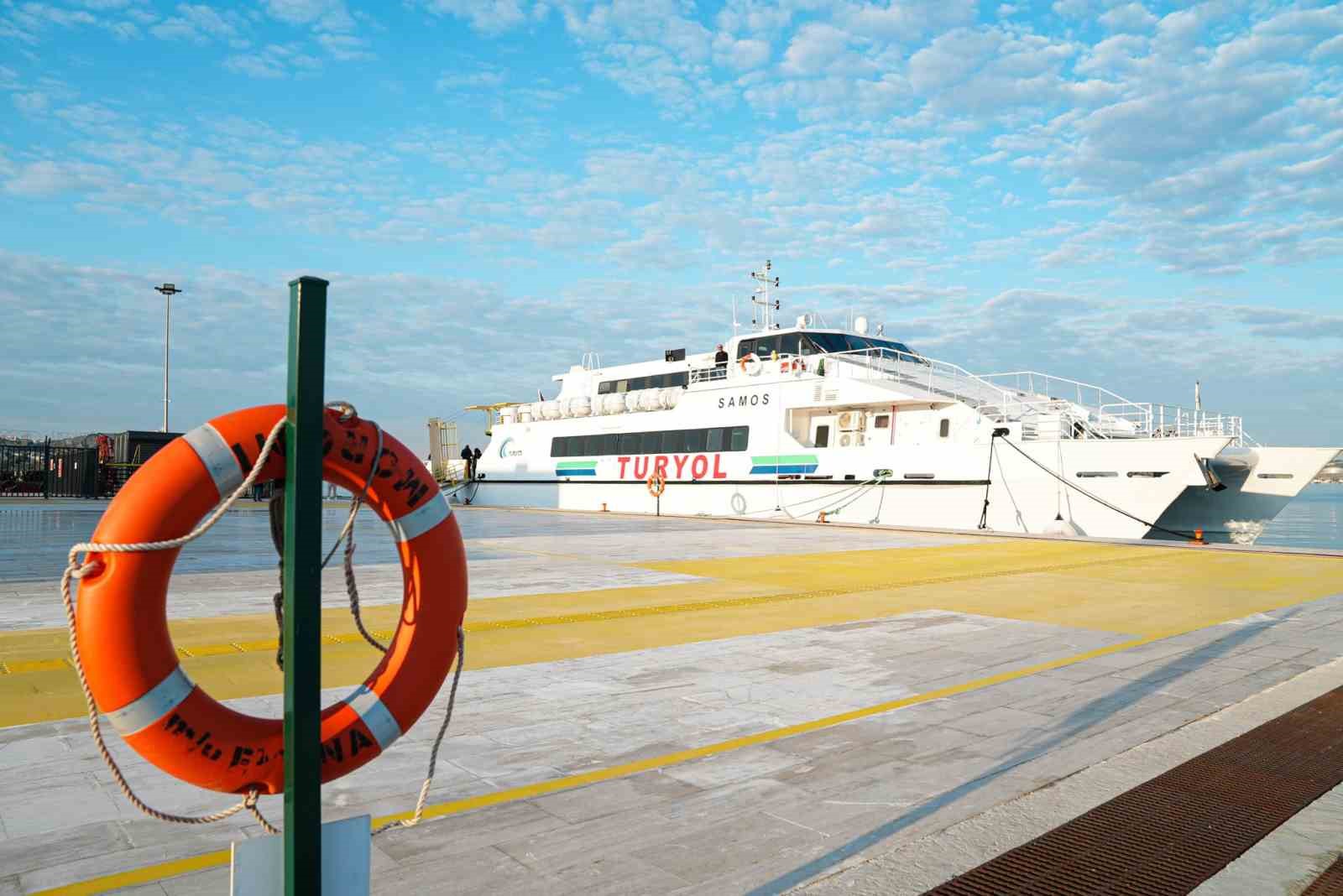 Aliağa’dan Midilli’ye düzenli seferler başladı
