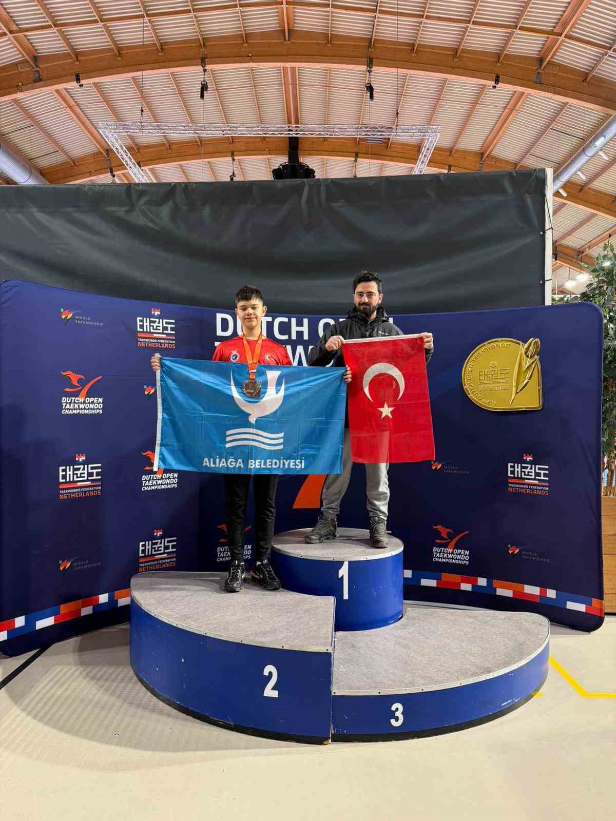 Aliağa’dan Uluslararası Taekwondo başarısı
