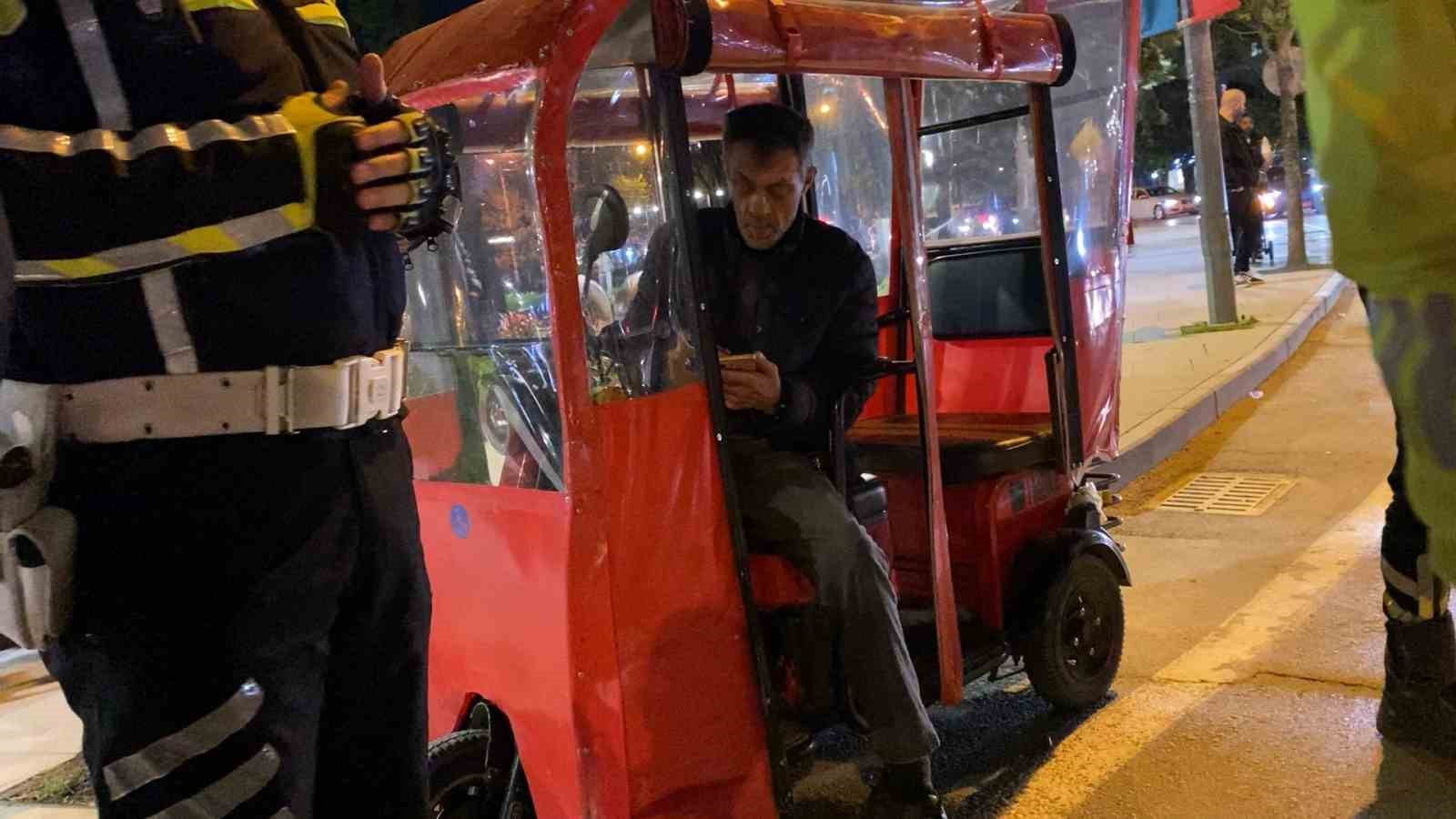 Alkollü araç kullanan sürücüye toplam 92 bin 500 lira ceza
