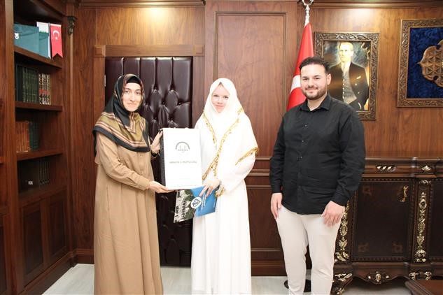 Alman Anna, Amasya’da Müslüman oldu
