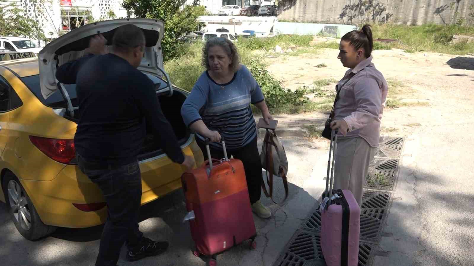 Alman anne "Nazar"a geldi
