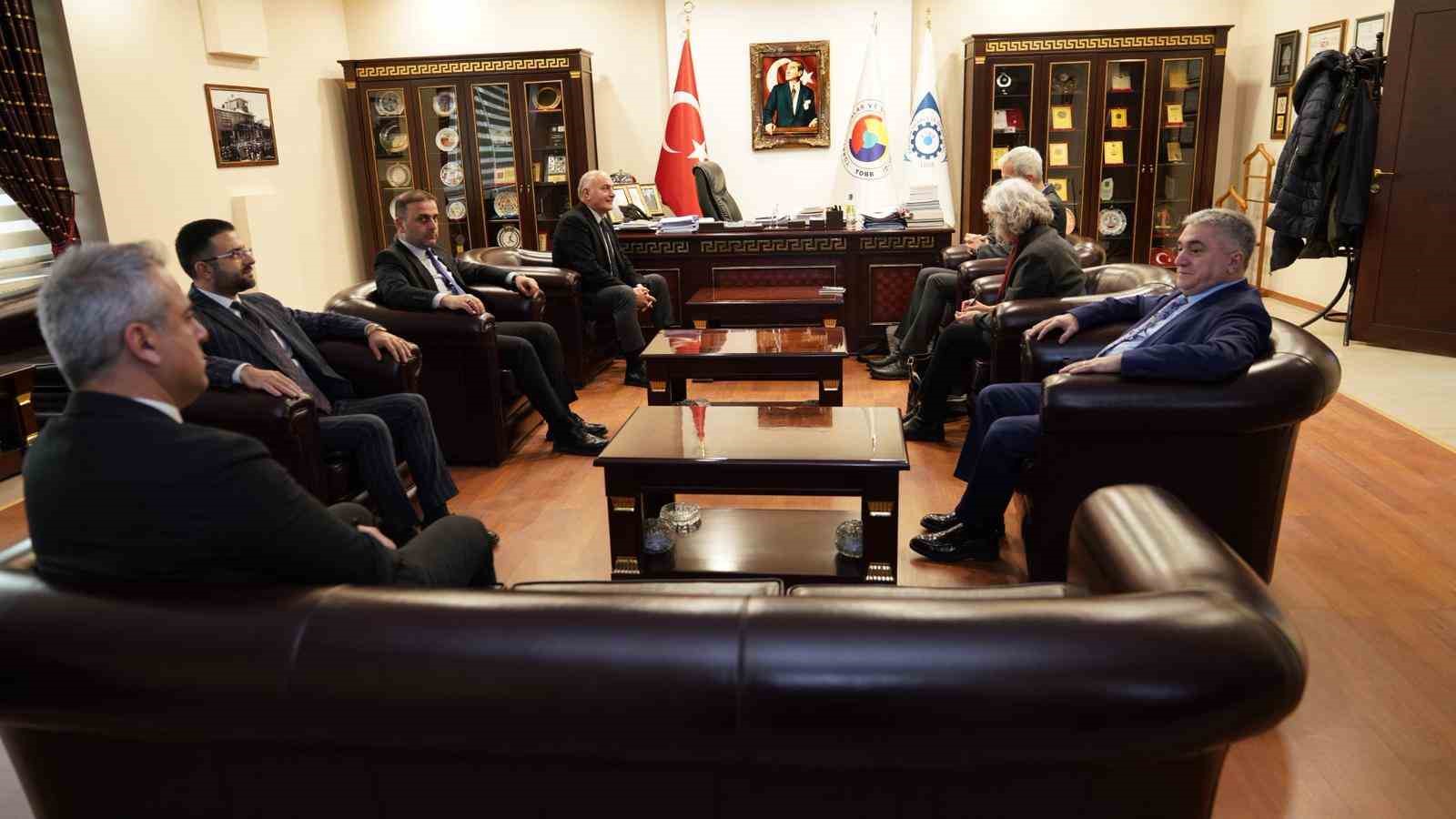 Alman Elçi Bredohl’dan ETSO’ya ziyaret: Erzurum’un yatırım potansiyeli değerlendirildi
