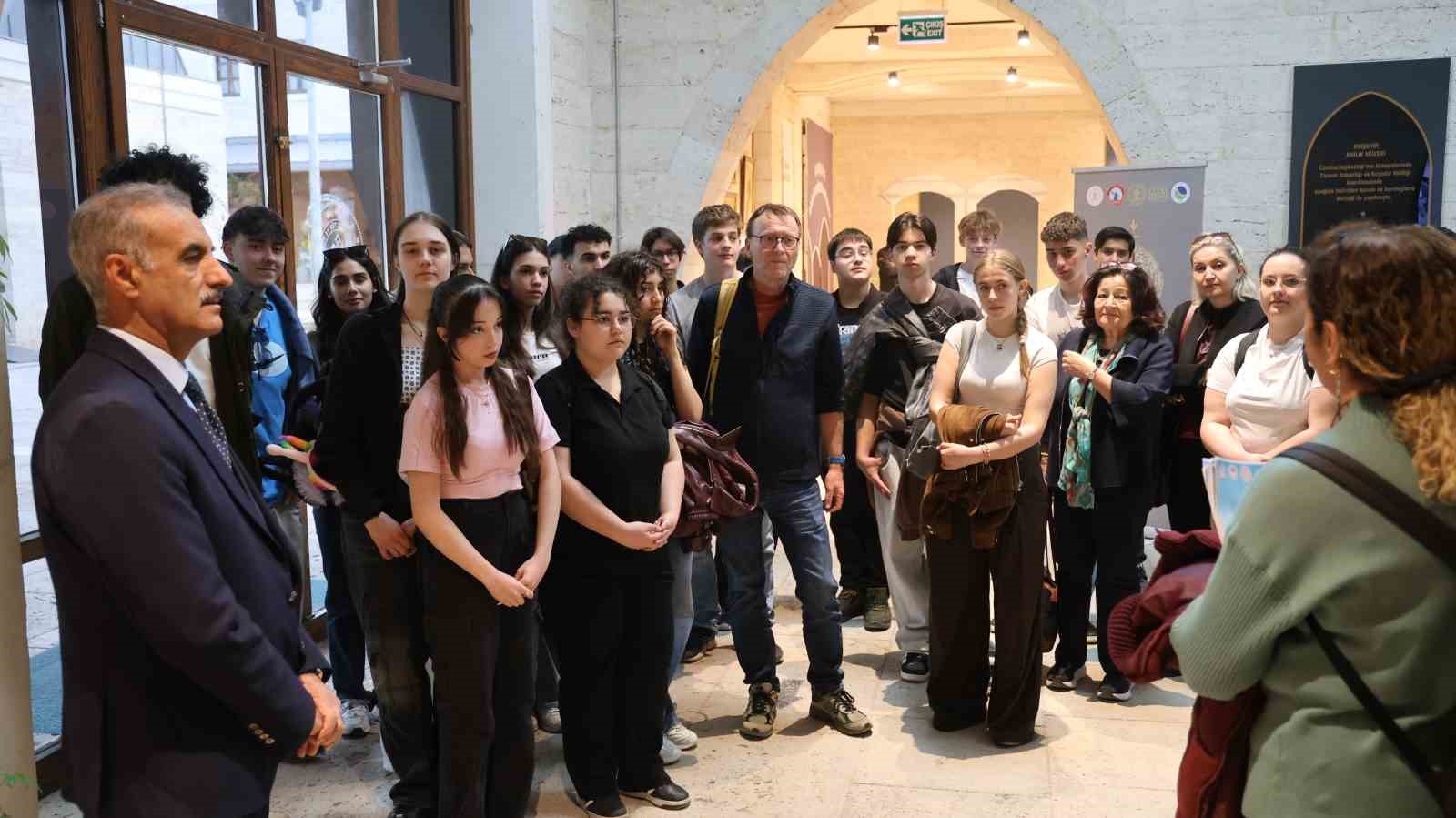 Alman öğrenciler ahilik kültürünü Kırşehir’de tanıdı
