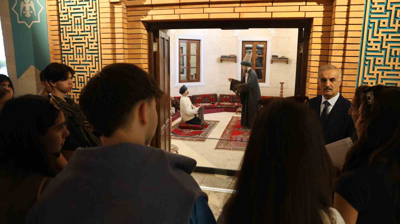 Alman öğrenciler ahilik kültürünü Kırşehir’de tanıdı
