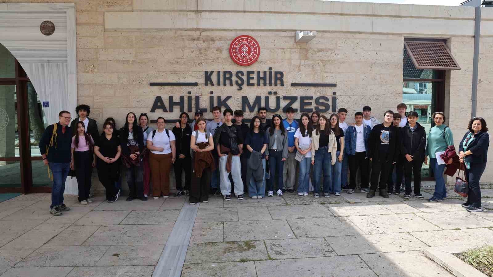 Alman öğrenciler ahilik kültürünü Kırşehir’de tanıdı
