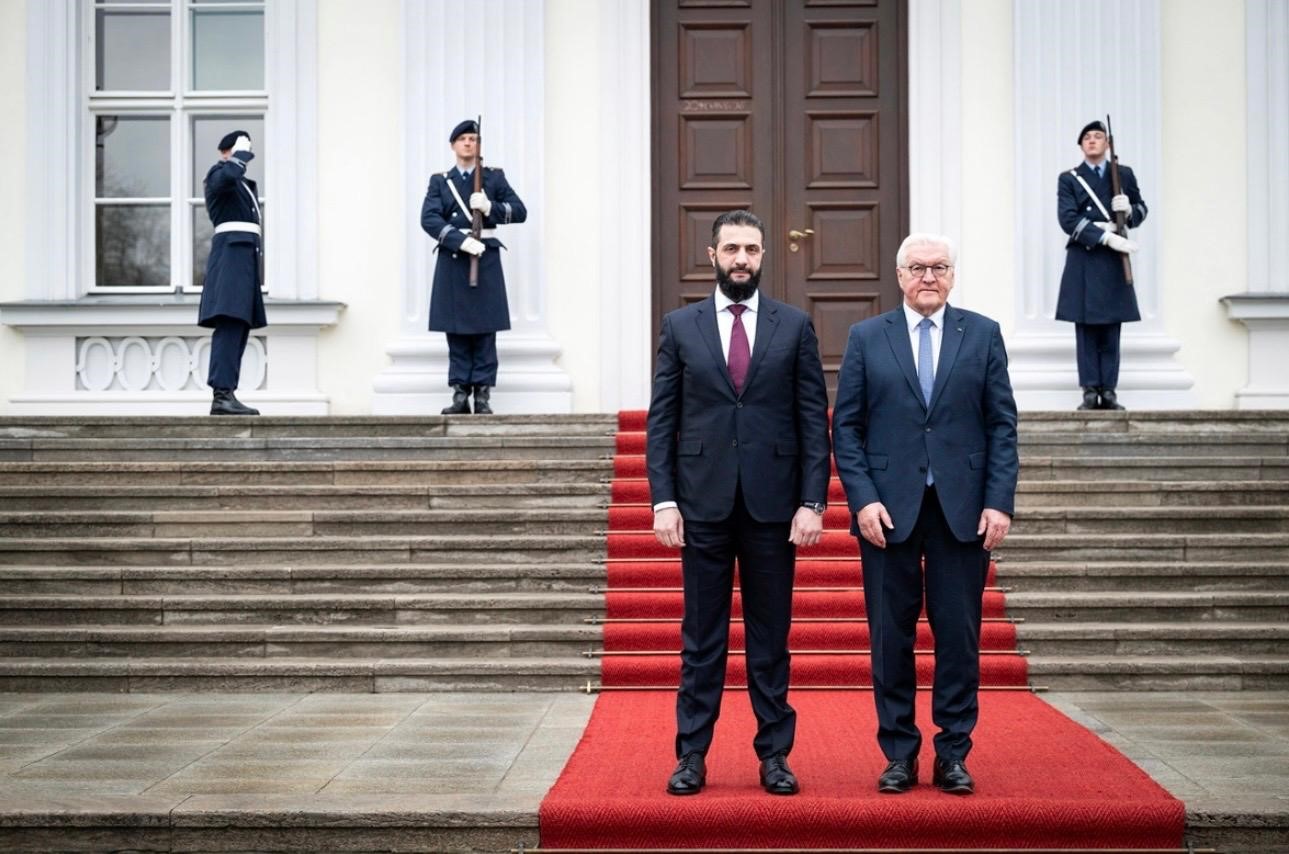 Almanya Cumhurbaşkanı Steinmeier, Suriyeli mevkidaşı eş-Şara ile görüştü
