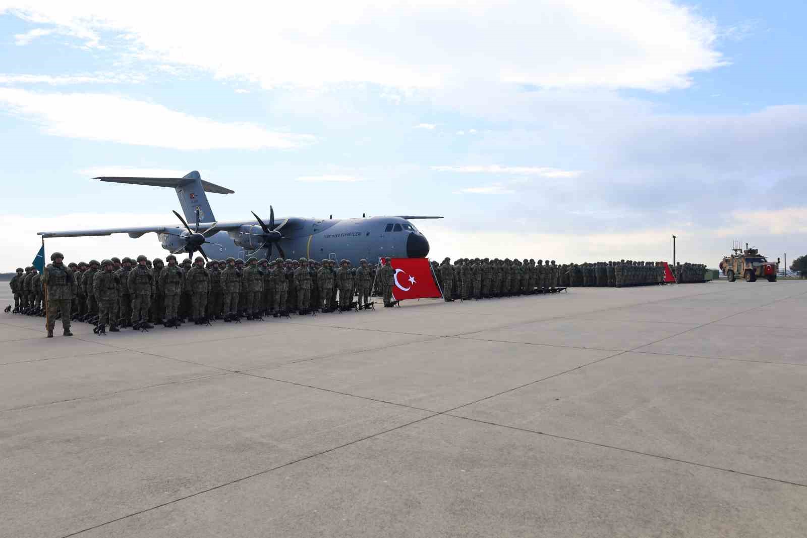 Almanya’da yapılacak NATO tatbikatı için Mehmetçikler yola çıktı
