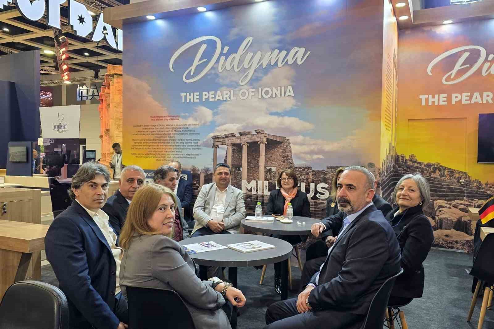 Almanya’daki fuarda Didim Belediyesi standına yoğun ilgi
