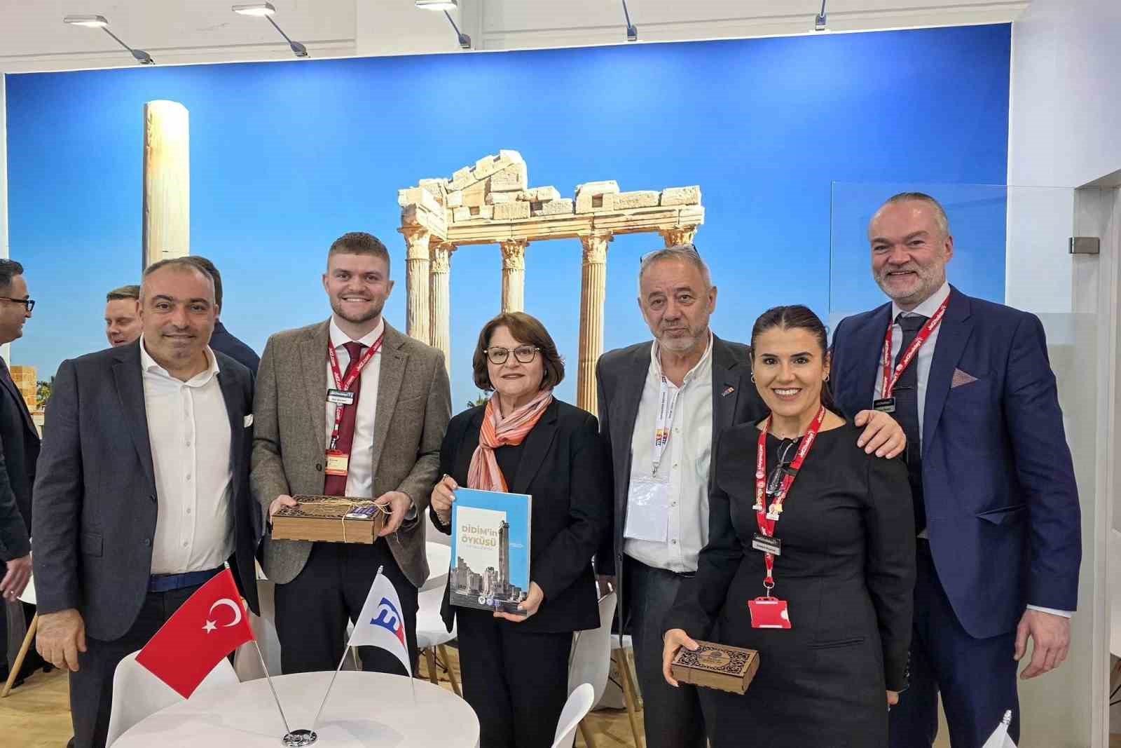 Almanya’daki fuarda Didim Belediyesi standına yoğun ilgi
