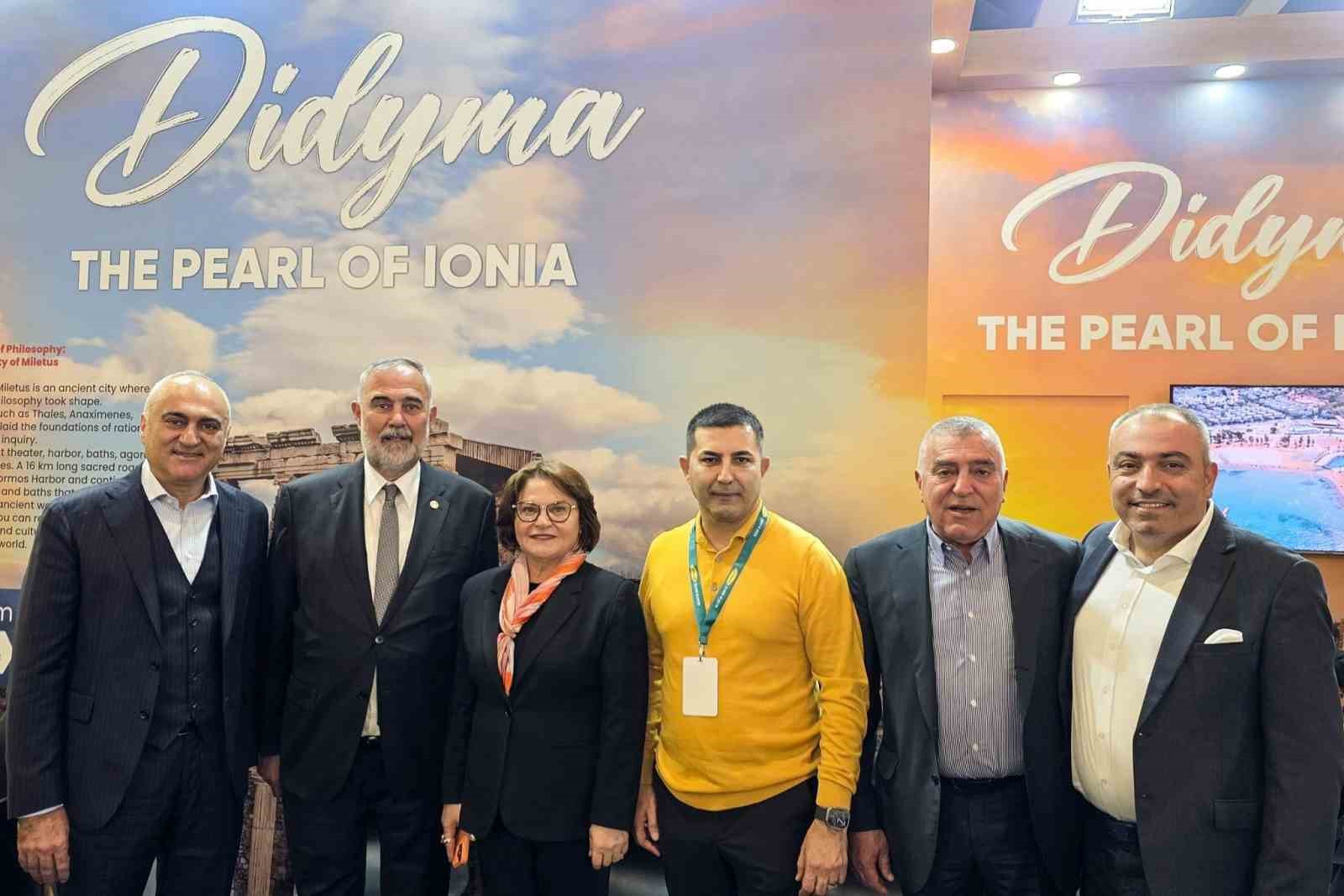Almanya’daki fuarda Didim Belediyesi standına yoğun ilgi
