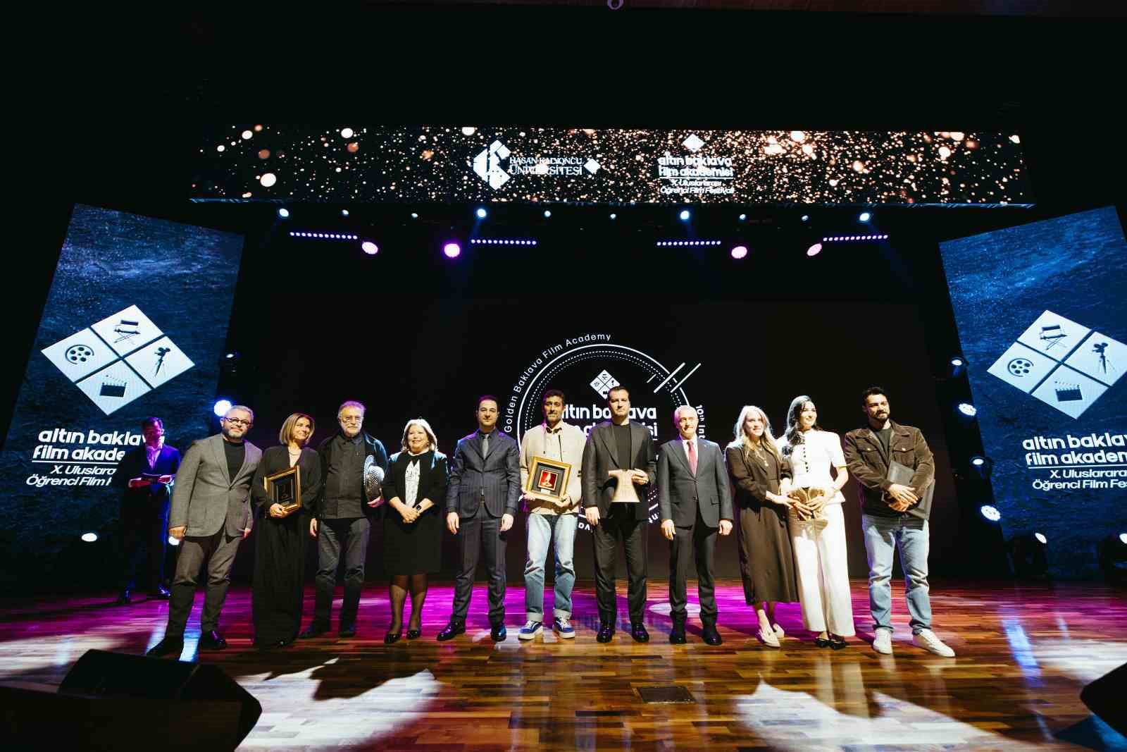 Altın Baklava Film Akademisi X. Uluslararası Öğrenci Film Festivali’nde ödüller sahiplerini buldu
