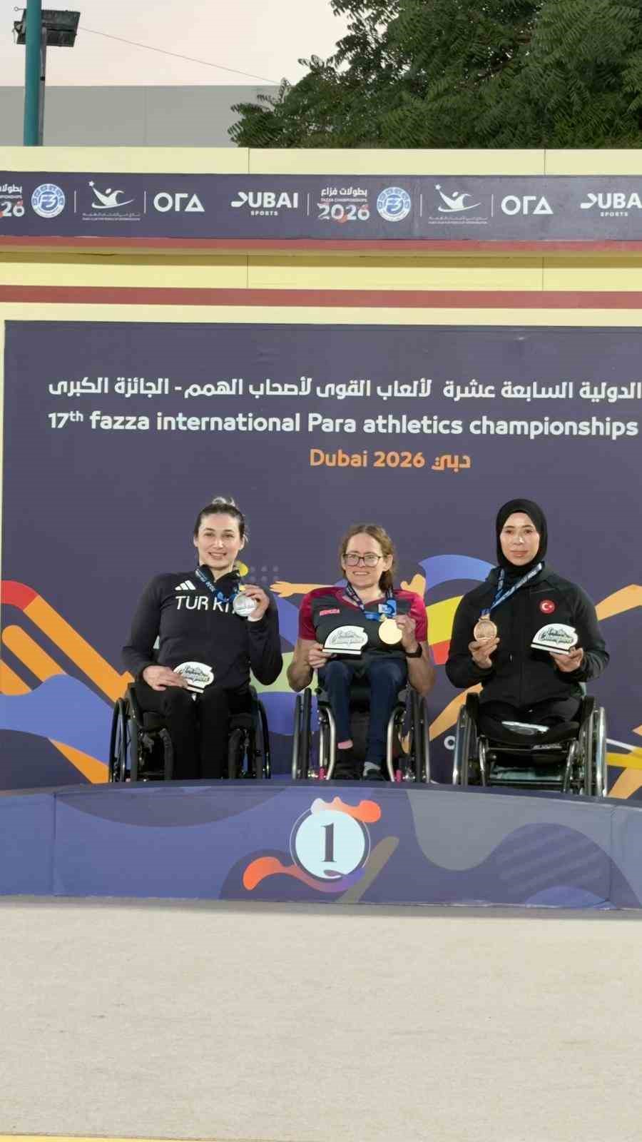 ’Altın Kızlar’, Dubai’de madalya kazandı
