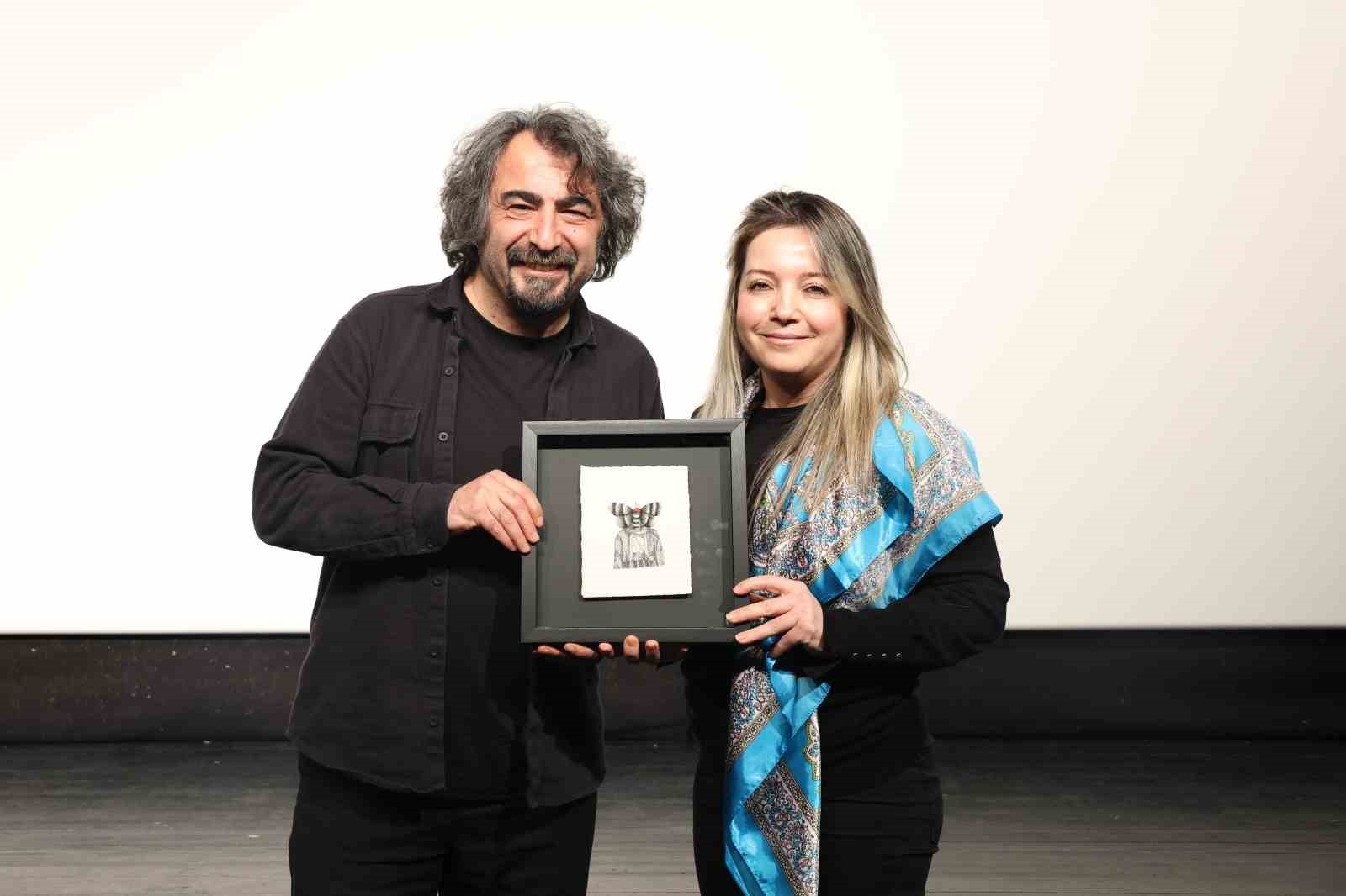 Altın Portakallı yönetmen Seyfettin Tokmak Nilüferlilerle buluştu
