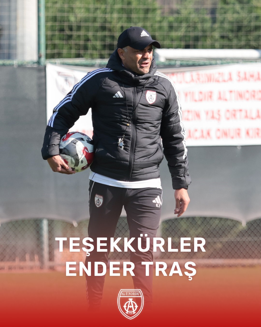 Altınordu’da Ender Traş’la yollar ayrıldı
