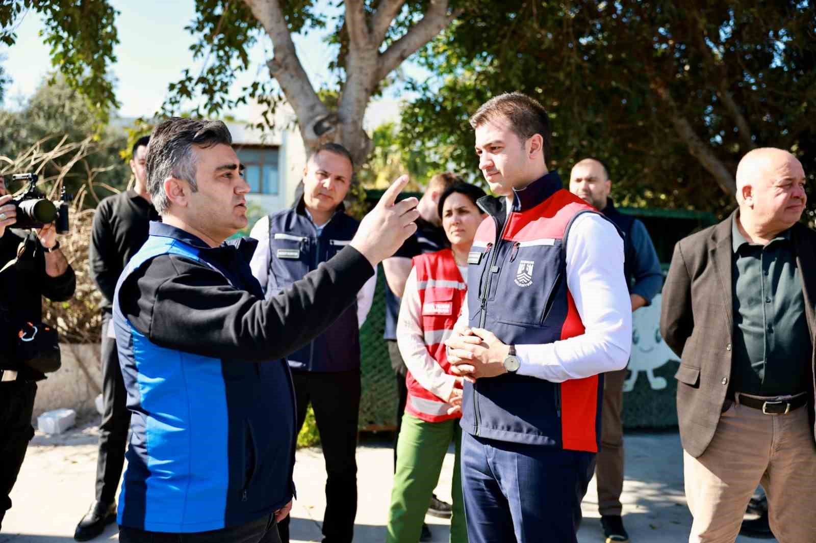 Altyapı yatırımları yerinde incelendi
