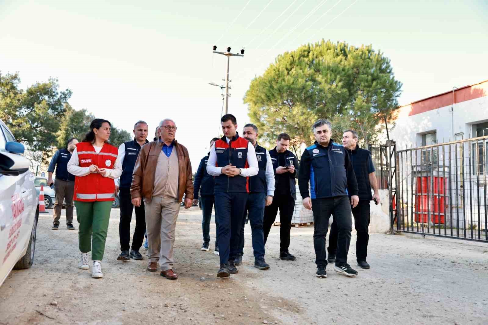 Altyapı yatırımları yerinde incelendi
