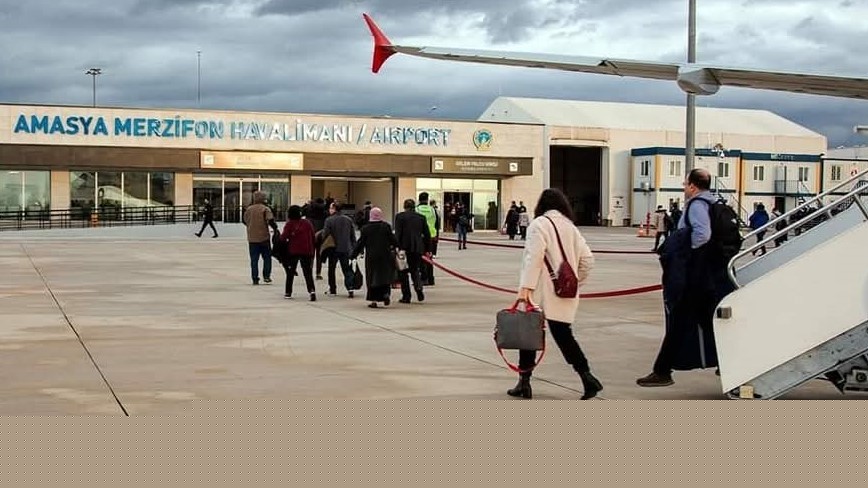 Amasya Merzifon Havalimanı’ndan şubatta 11 binden fazla yolcu uçtu
