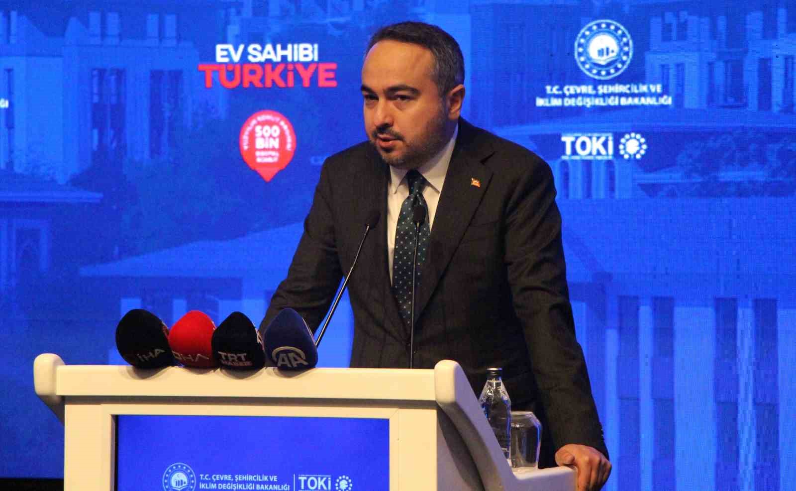 Amasya’da 2 bin 601 sosyal konutun kura çekimi yapıldı
