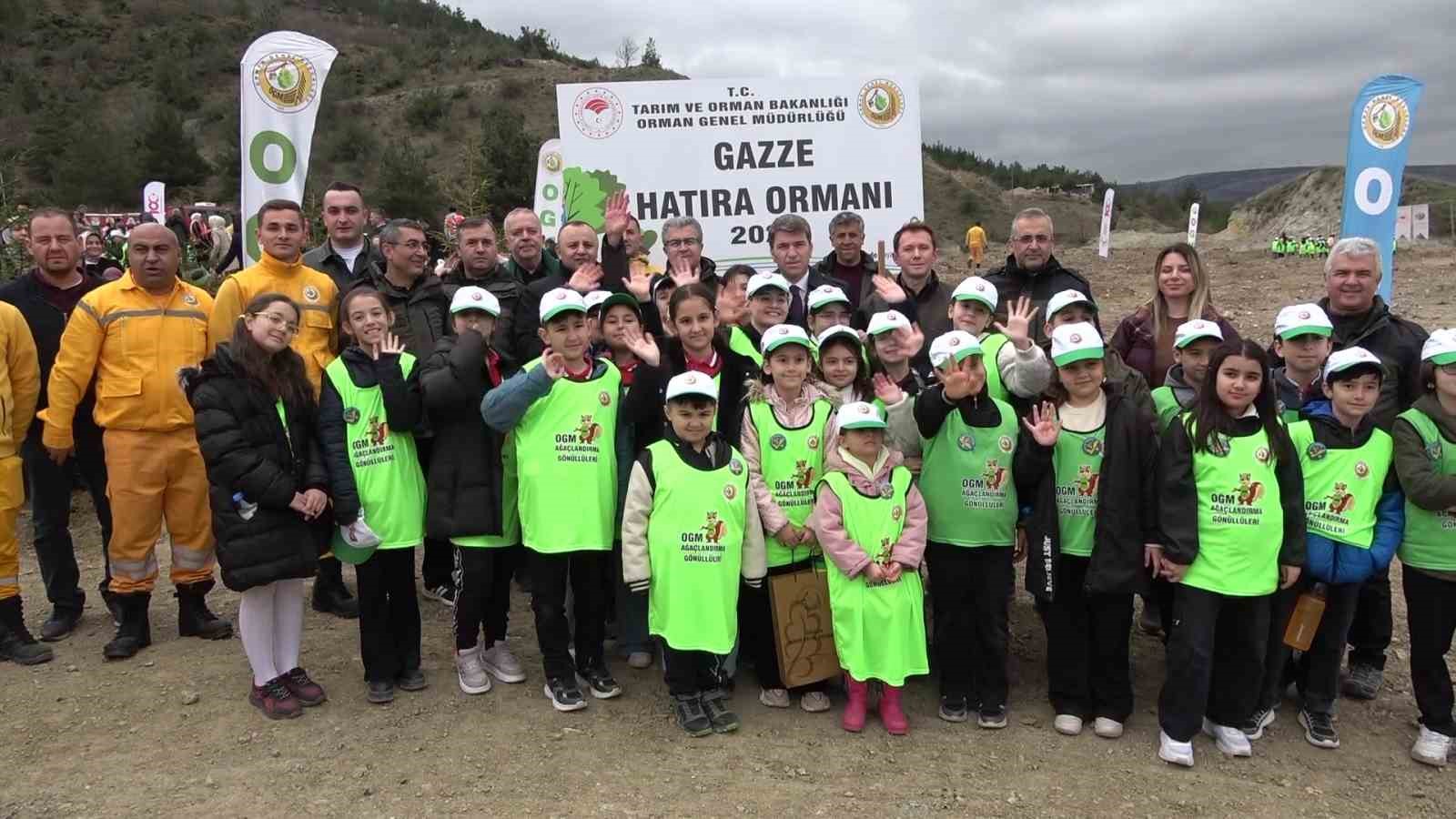 Amasya’da Orman Haftası etkinliği çocuk şenliğine dönüştü
