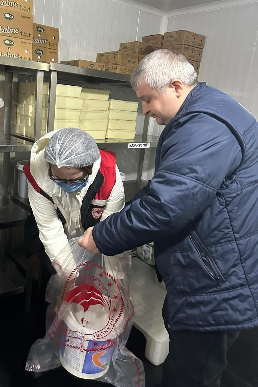 Amasya’da süt ve süt ürünlerine denetim
