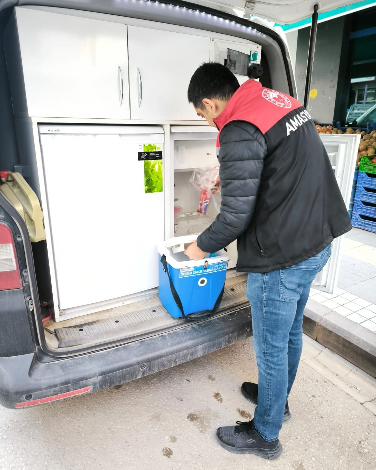 Amasya’da süt ve süt ürünlerine denetim
