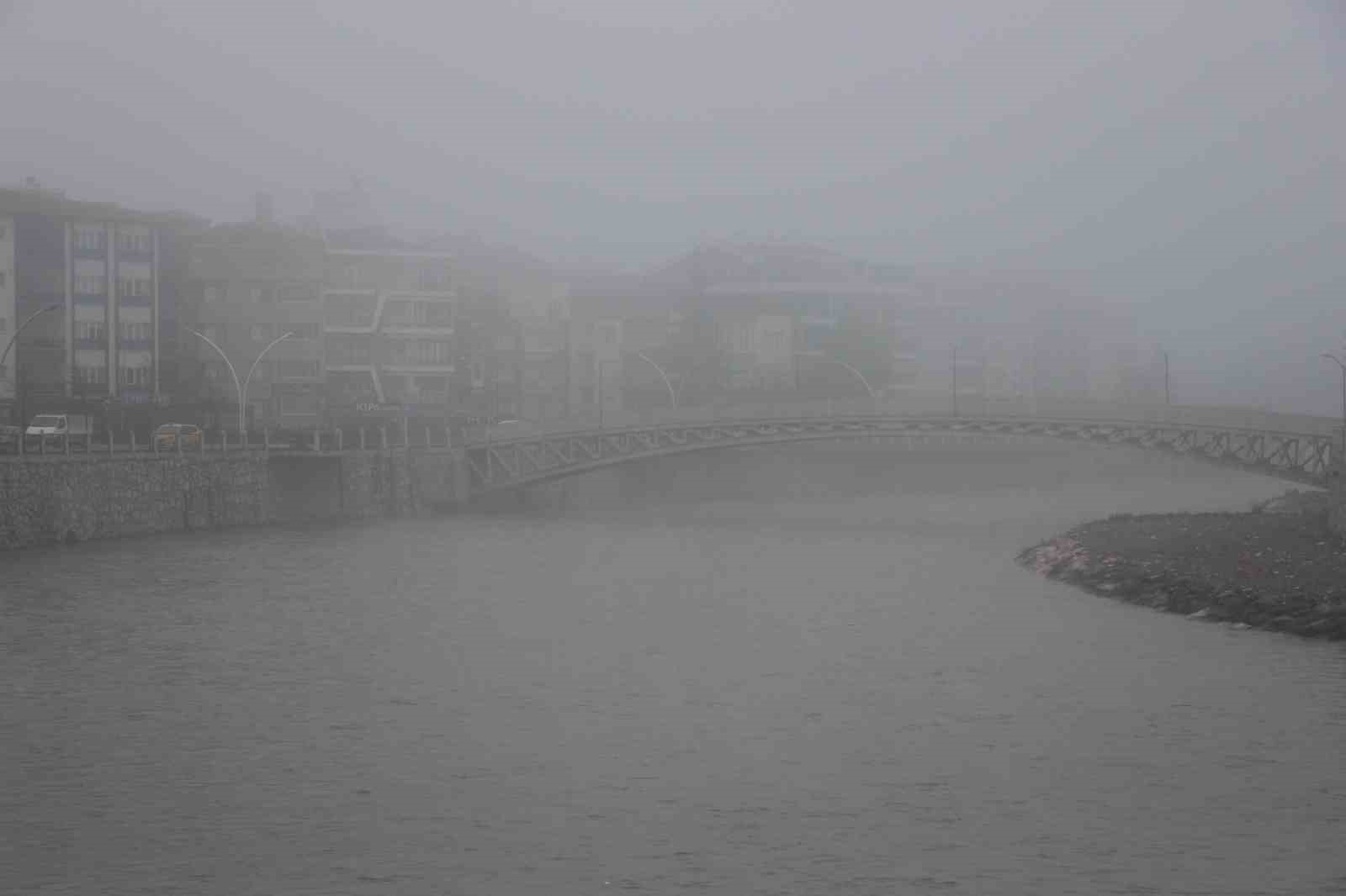 Amasya’da yoğun sis etkili oldu
