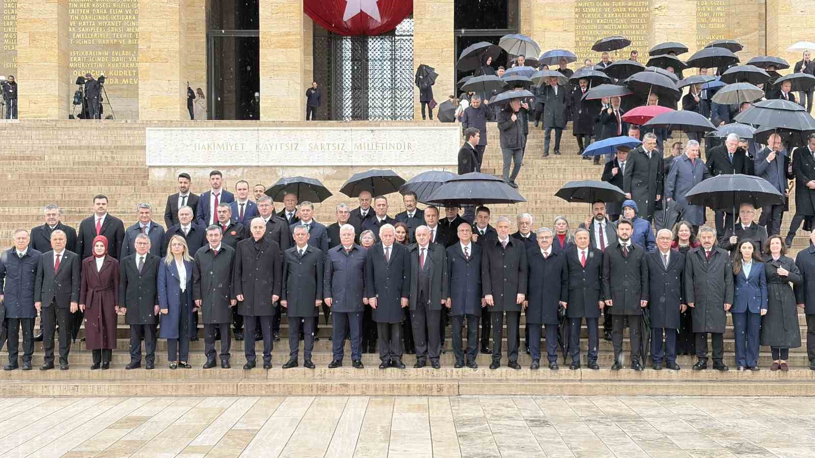 Anıtkabir’de 23 Nisan töreni

