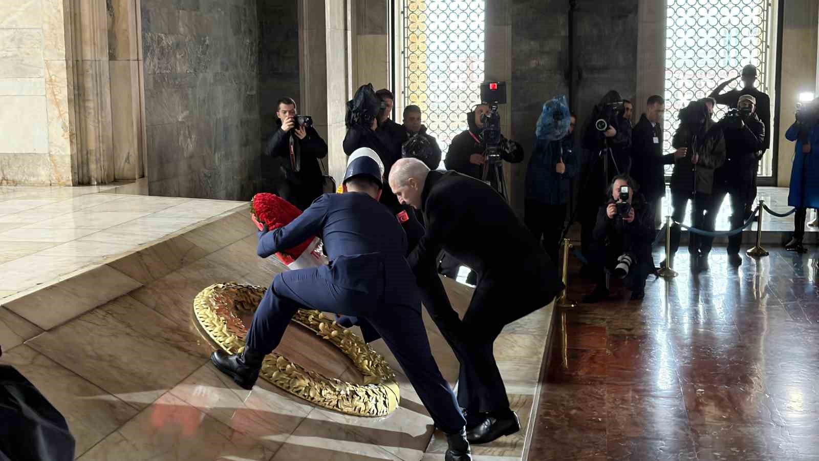 Anıtkabir’de 23 Nisan töreni
