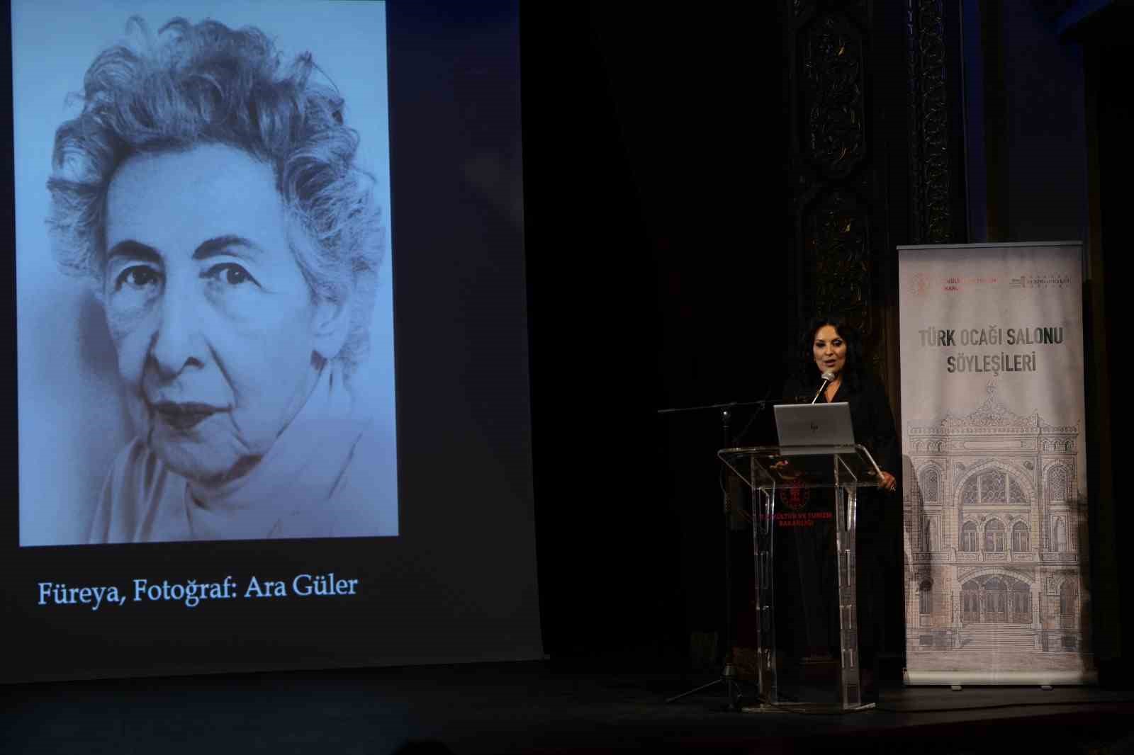 Ankara’da Füreya Koral söyleşisi: Osmanlı’dan Cumhuriyet’e uzanan sanat yolculuğu anlatıldı
