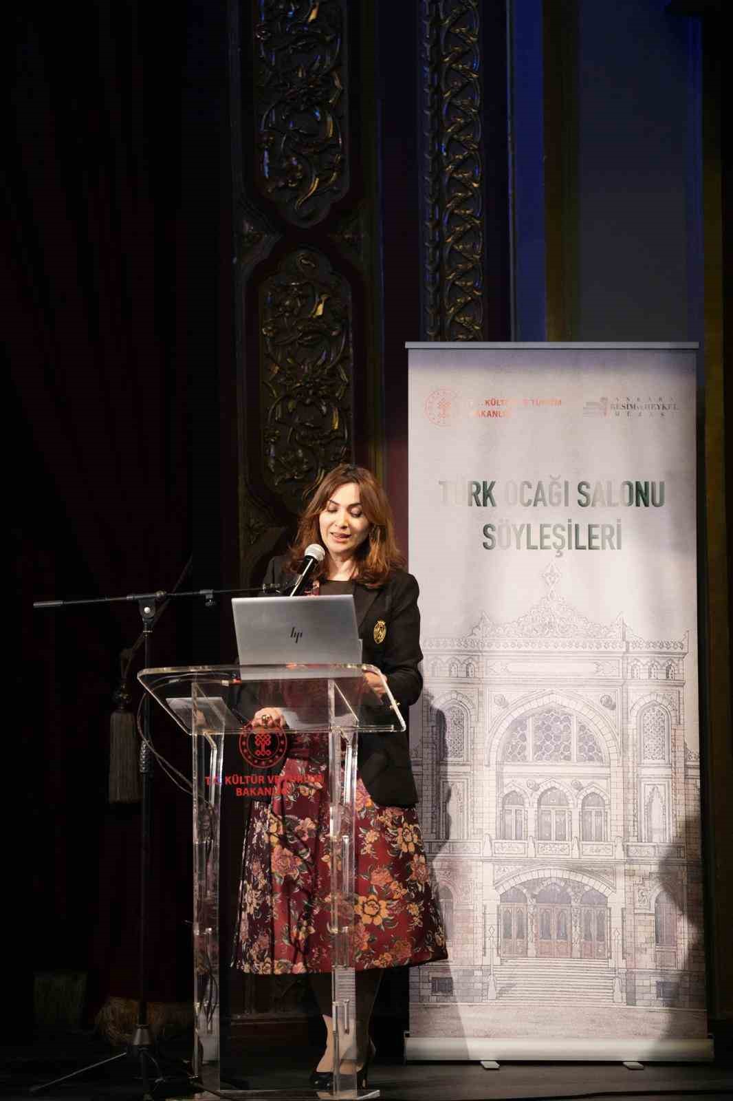 Ankara’da Füreya Koral söyleşisi: Osmanlı’dan Cumhuriyet’e uzanan sanat yolculuğu anlatıldı
