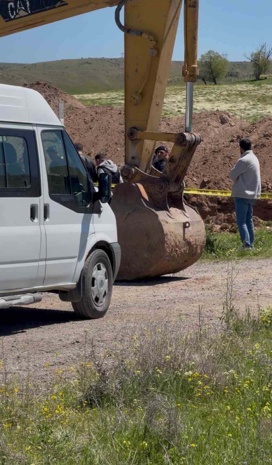 Ankara’da insana ait kemik parçaları ve kafatası bulundu
