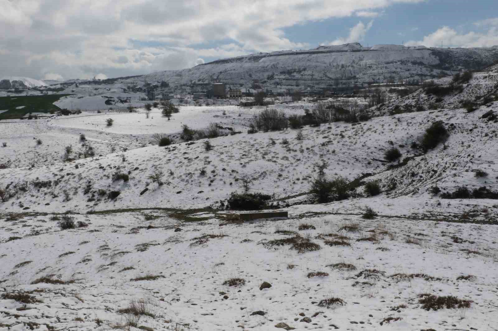 Ankara’da kar manzaraları dronla görüntülendi
