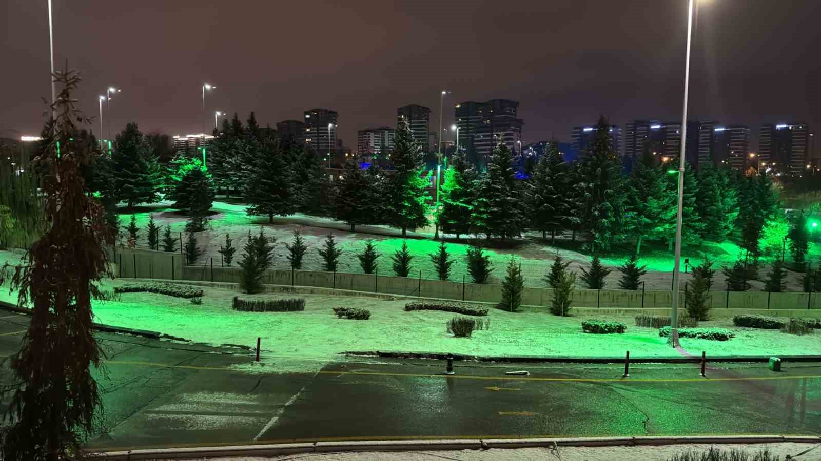 Ankara’da kar yağışı etkili oldu
