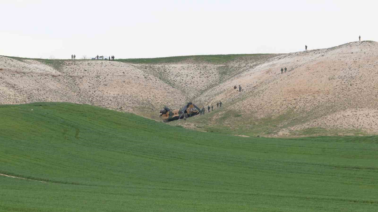 Ankara’da kaza kırıma uğrayan helikopterle ilgili incelemeler devam ediyor
