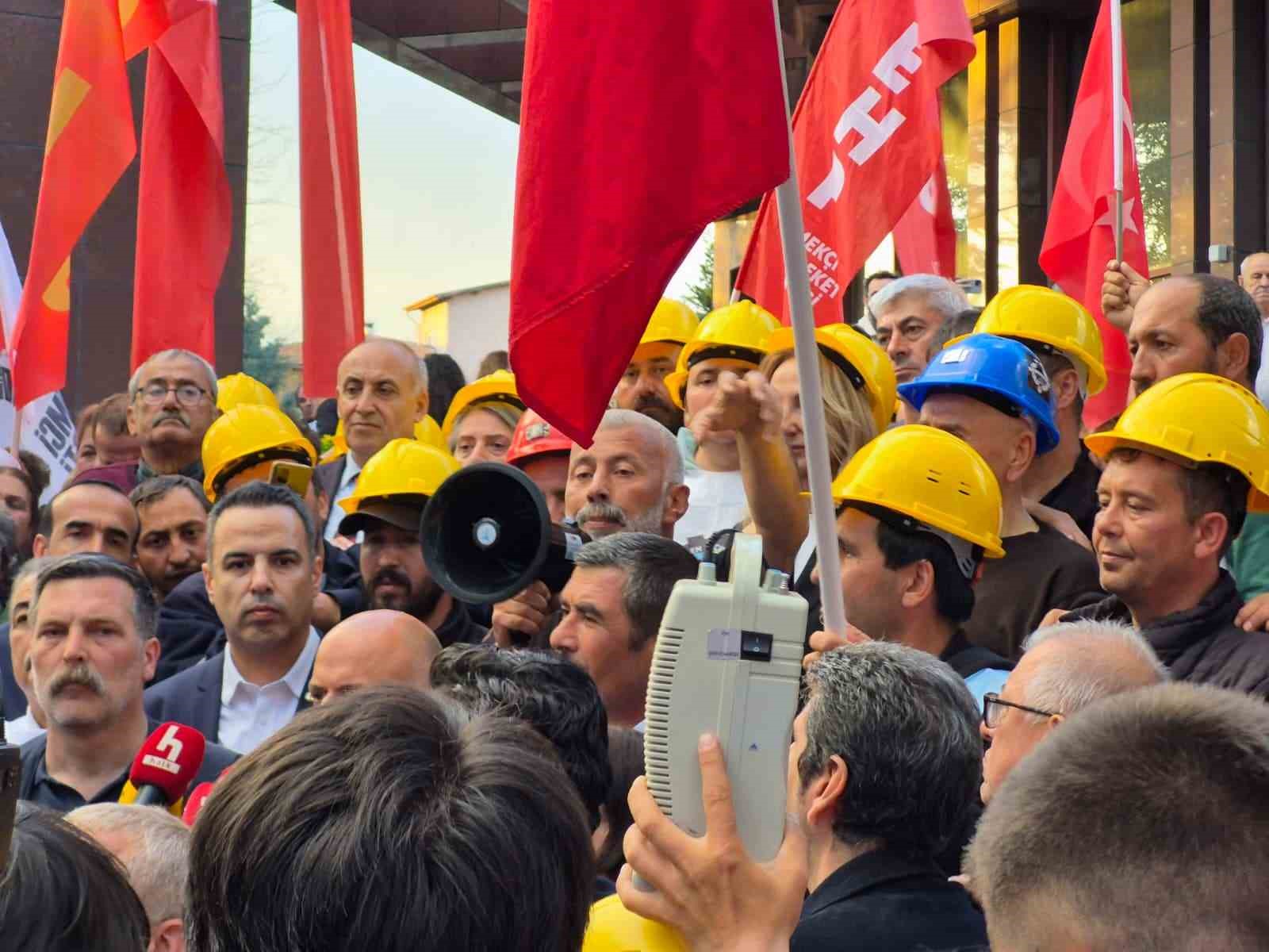 Ankara’da madencilerin eylemi uzlaşmayla son buldu
