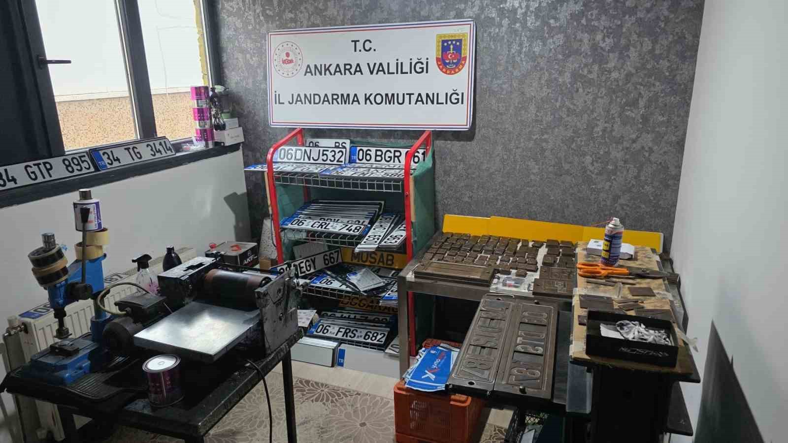 Ankara’da resmi belgede sahtecilik yapan şahıs gözaltına alındı
