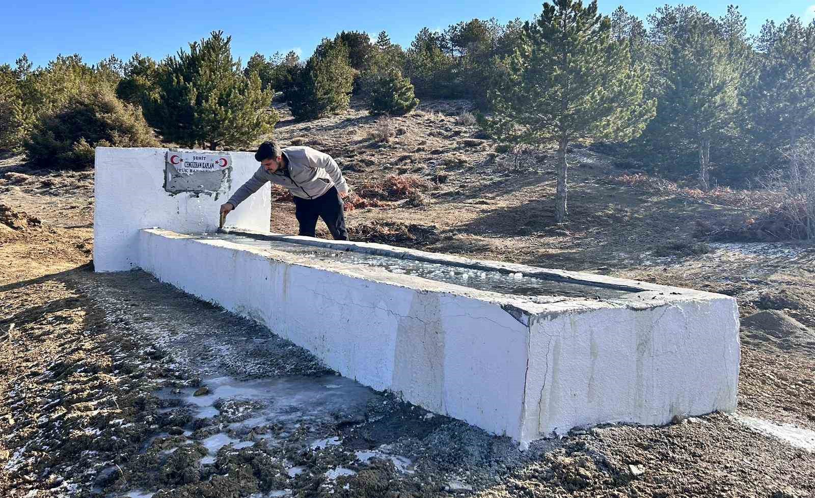 Ankara’da şehit anısına yaptırılan hayrat çeşmesine zarar verildi: Aile tehdit edildiğini iddia etti
