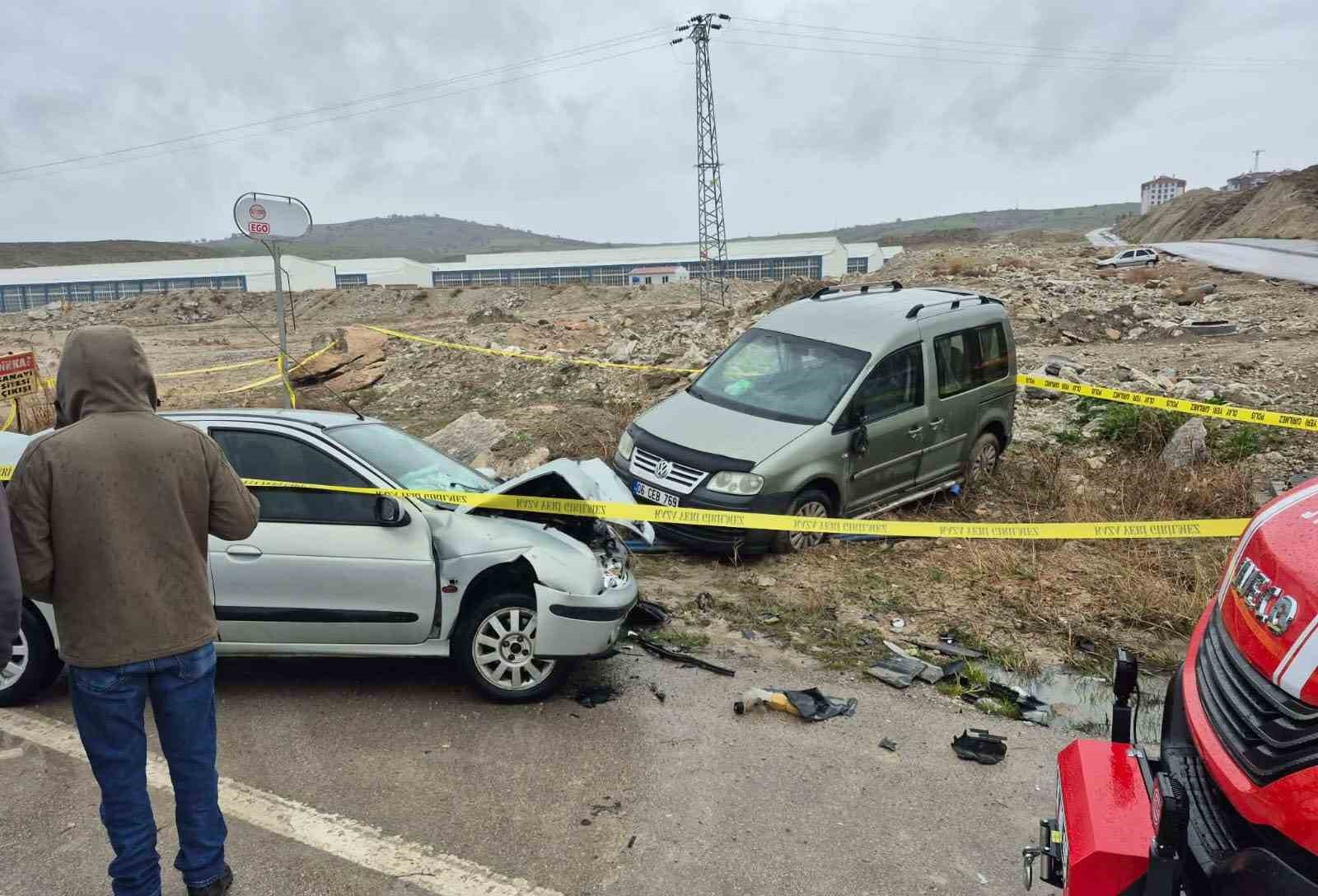 Ankara’da trafik kazası: 1 ölü
