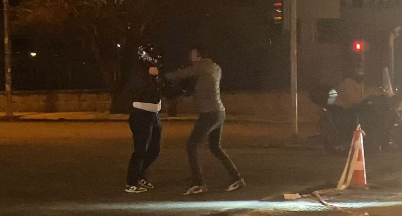 Ankara’da trafikteki kavga kamerada
