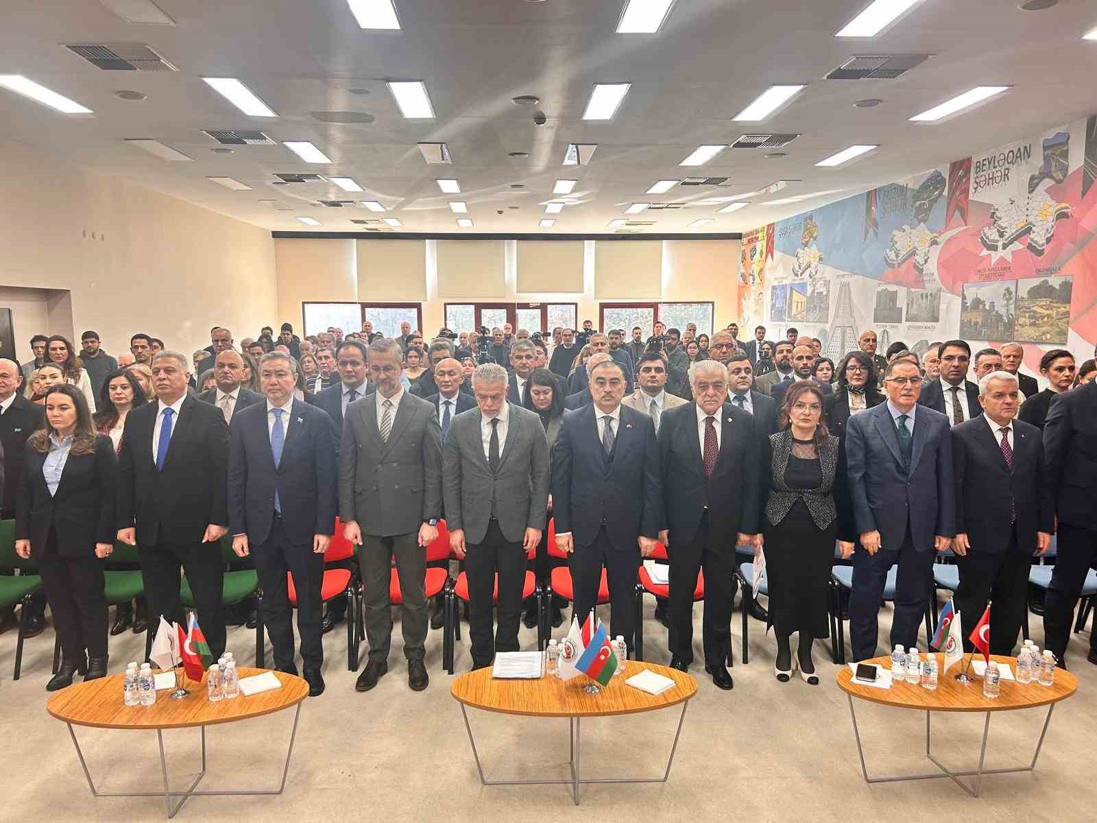 Ankara’da Türk dünyasının ortak acıları anıldı
