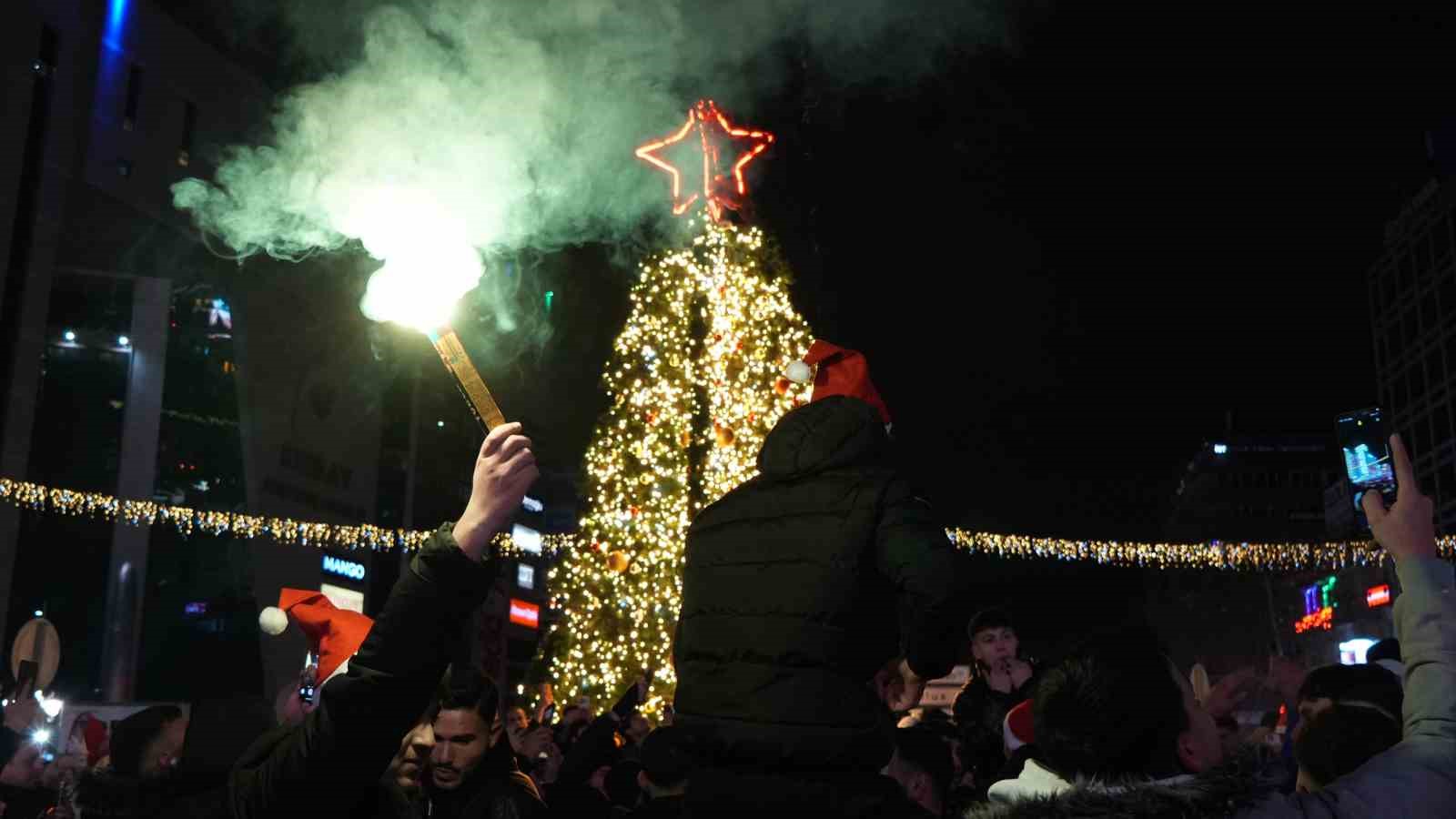 Ankara’da yeni yıl coşkuyla karşılandı
