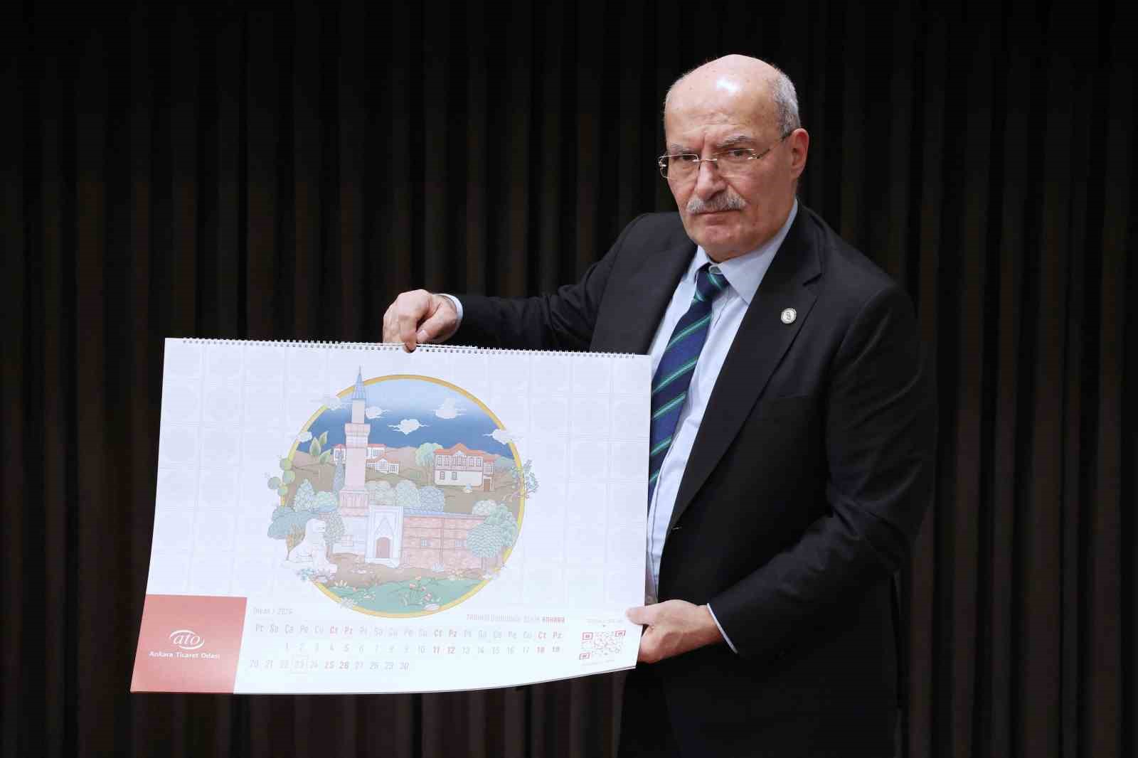 Ankara’nın tarihi dokuları ATO’nun takviminde
Ankara’nın tarihi dokuları ATO’nun takviminde